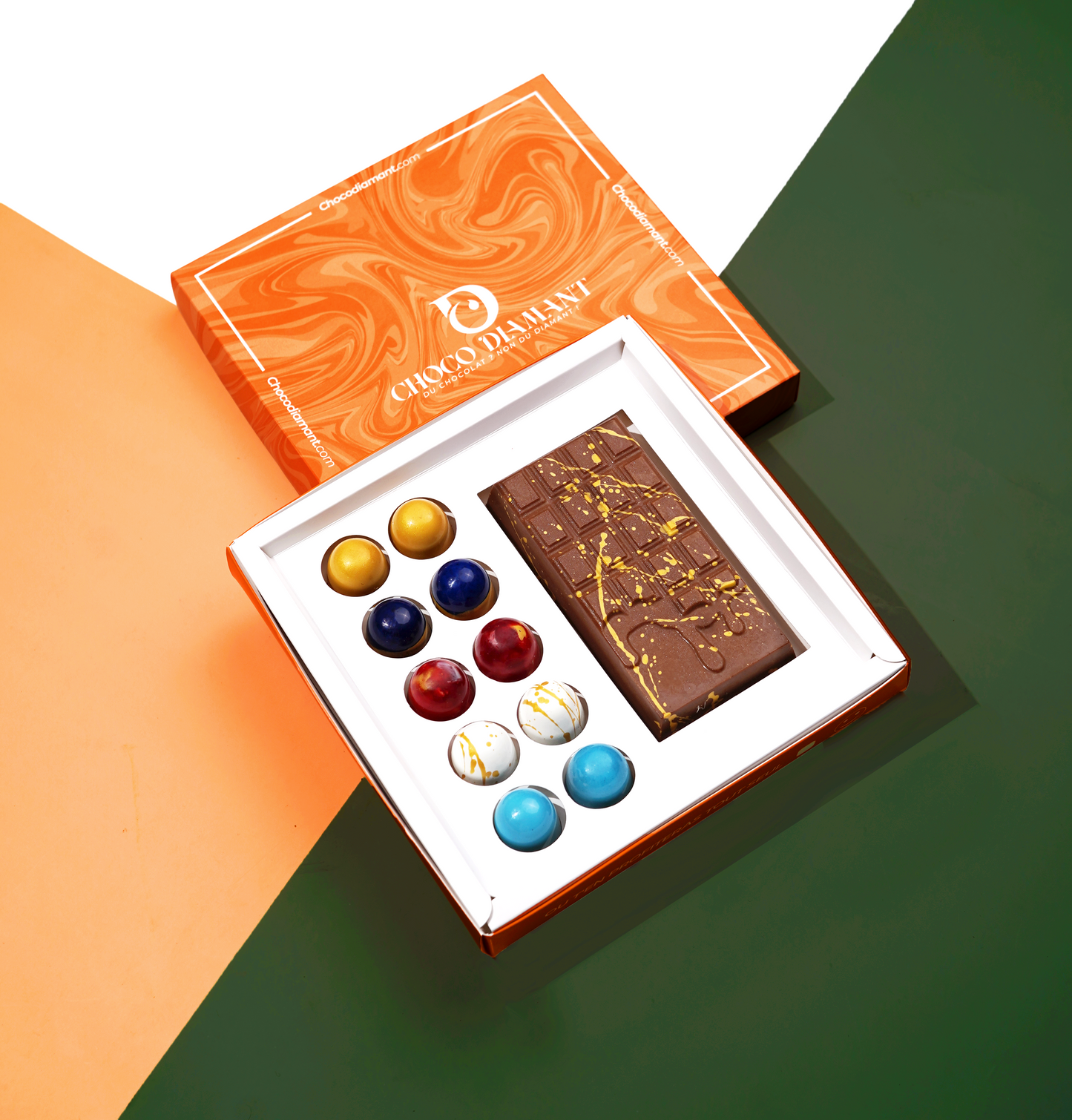 Box Chocodiamant kunafa