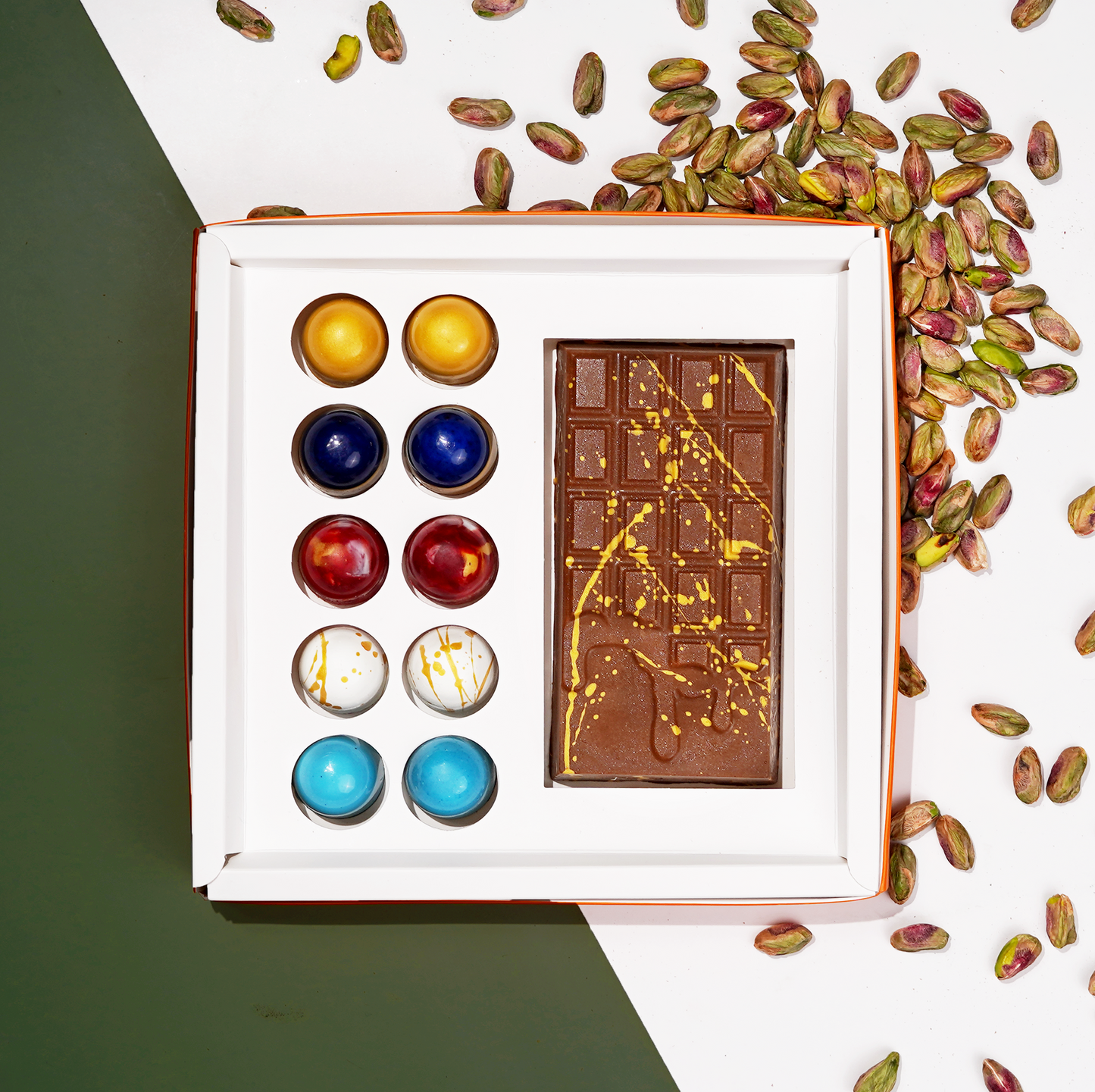 Box Chocodiamant kunafa
