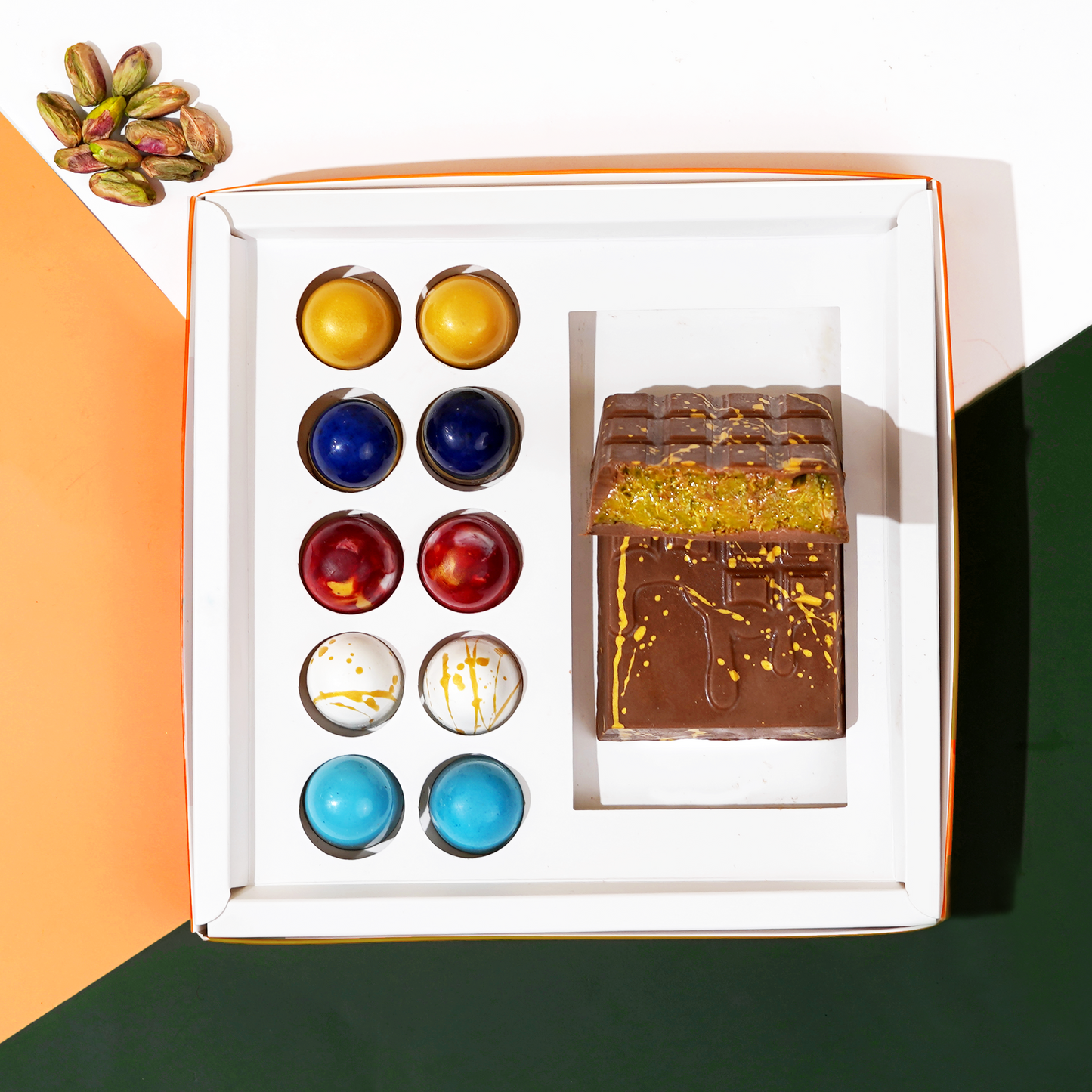 Box Chocodiamant kunafa