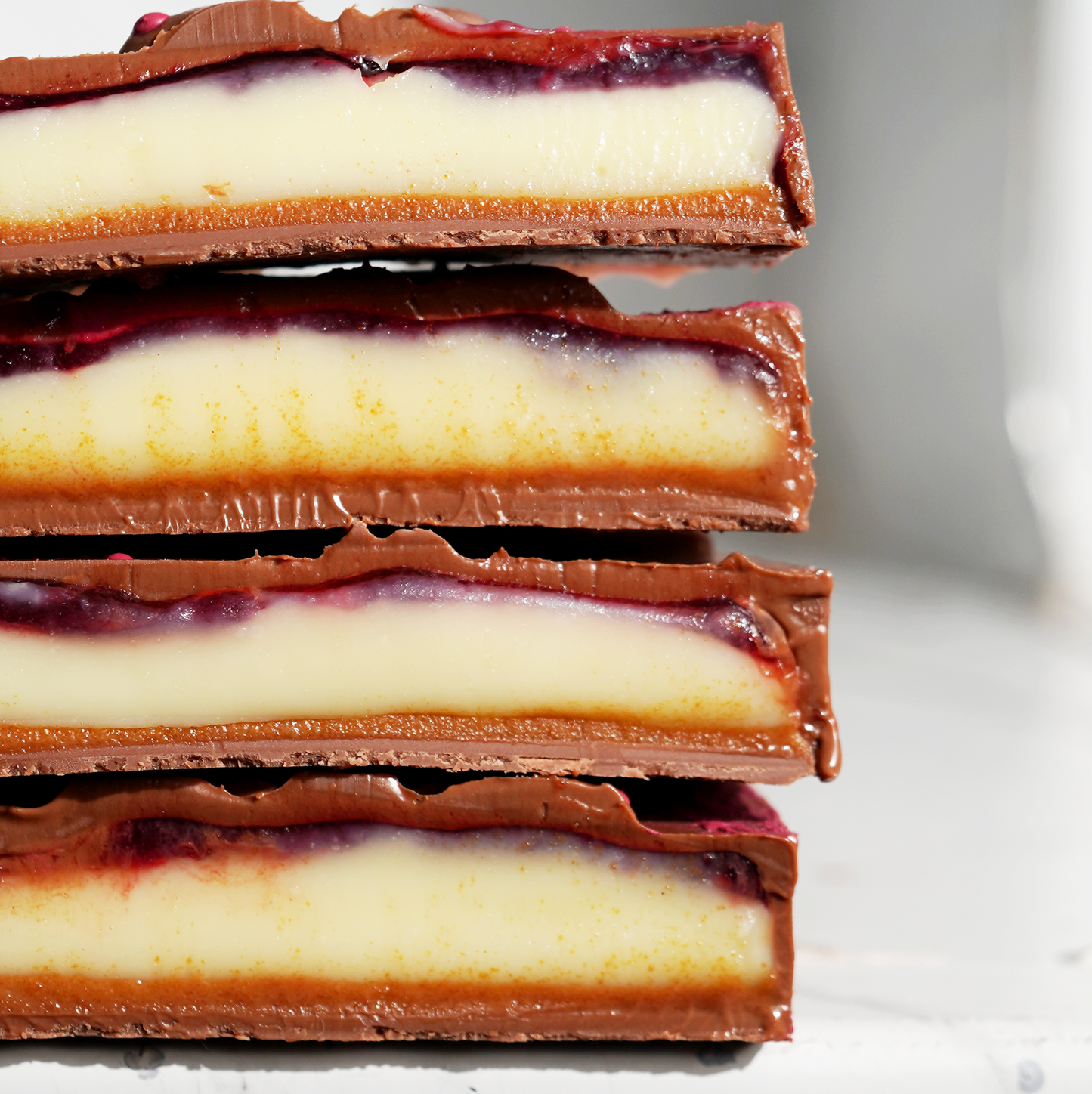 Tablette Cheesecake framboise + spéculoos