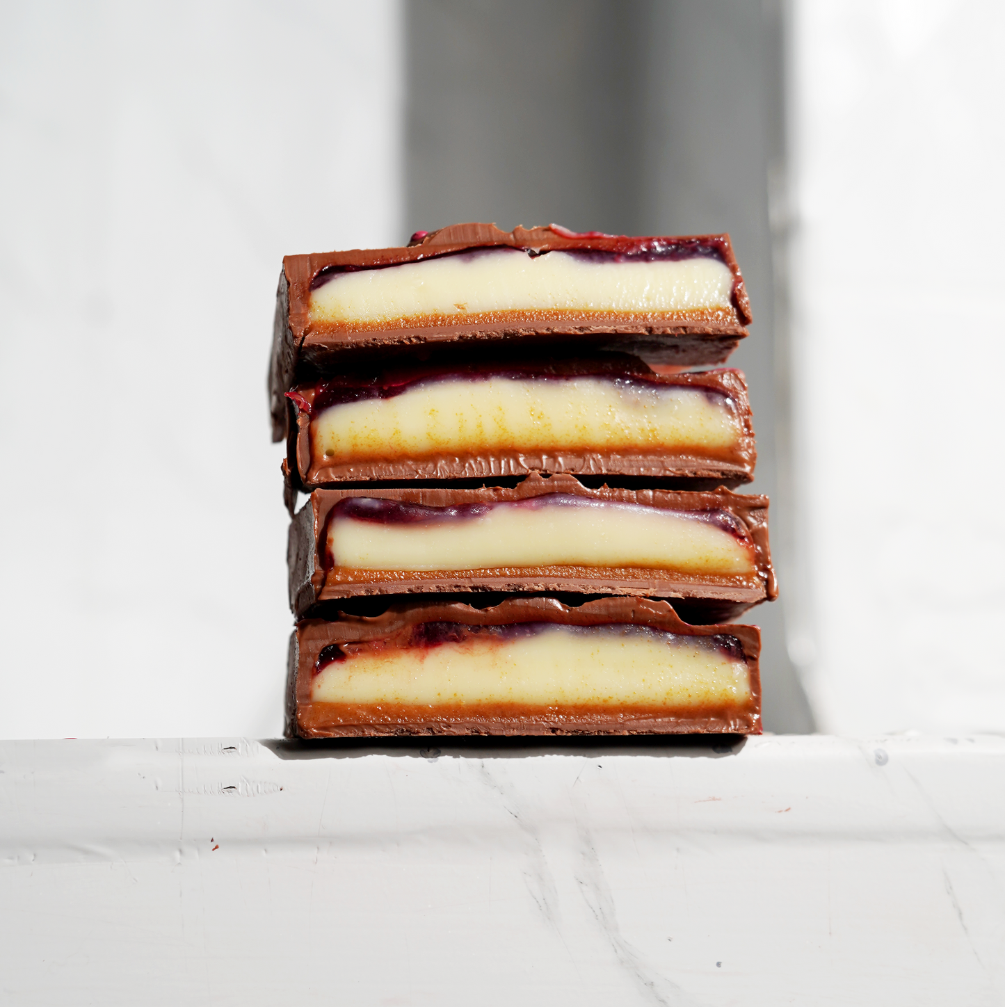 Tablette Cheesecake framboise + spéculoos