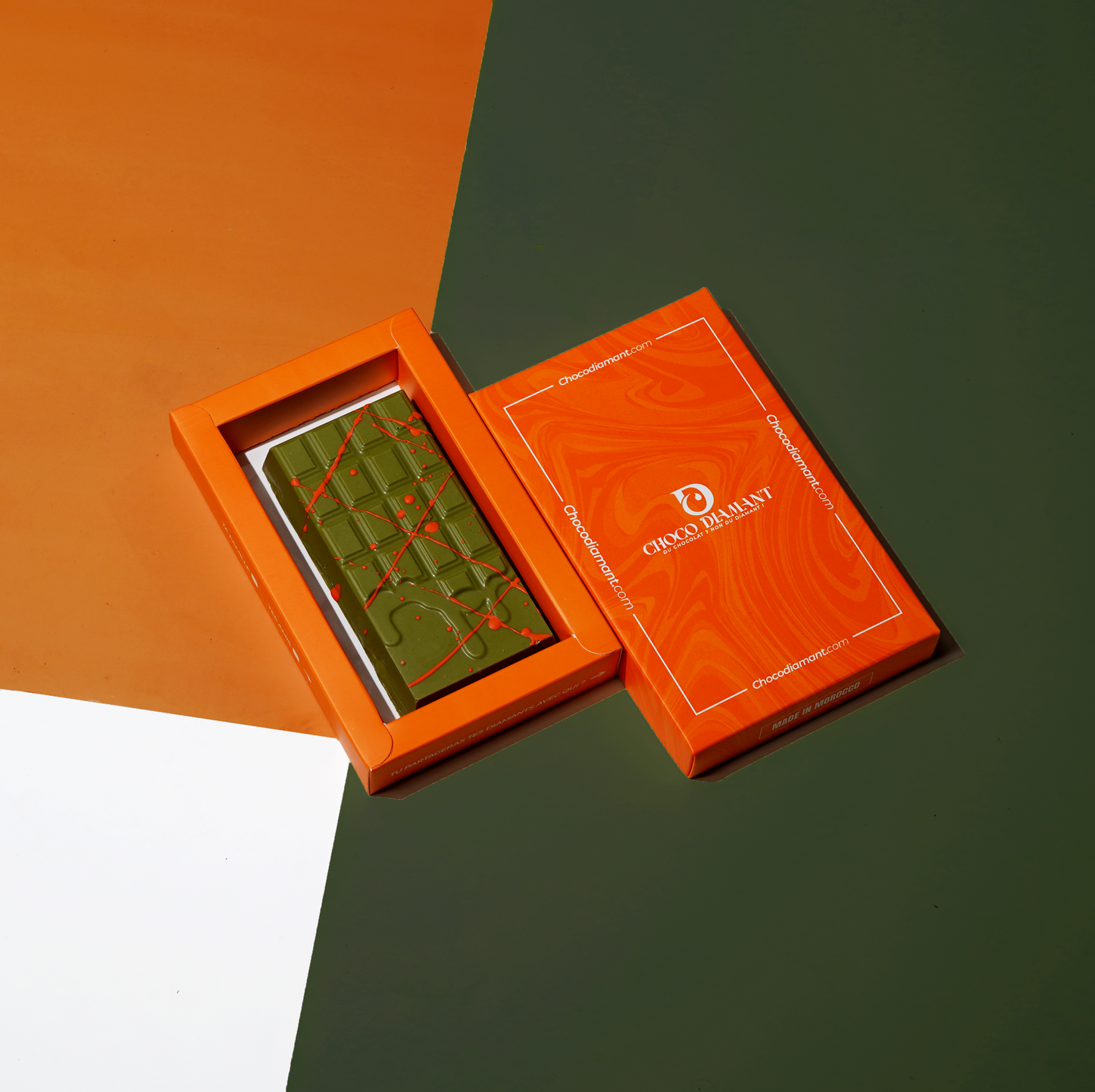 Tablette Matcha Kunafa Pistache