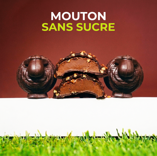 Mouton sans sucre noisette