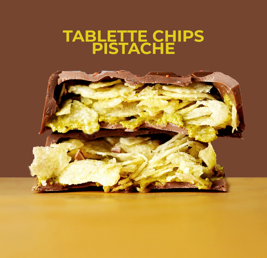 Tablette chips pistache