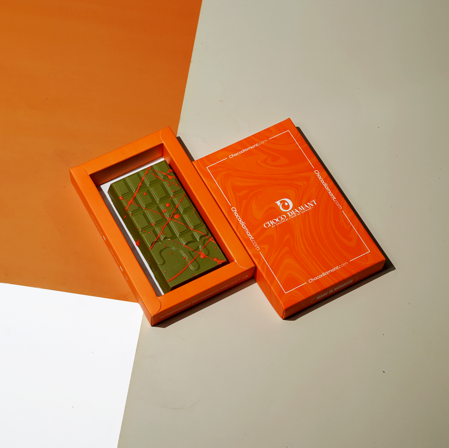 Tablette Matcha Kunafa Pistache