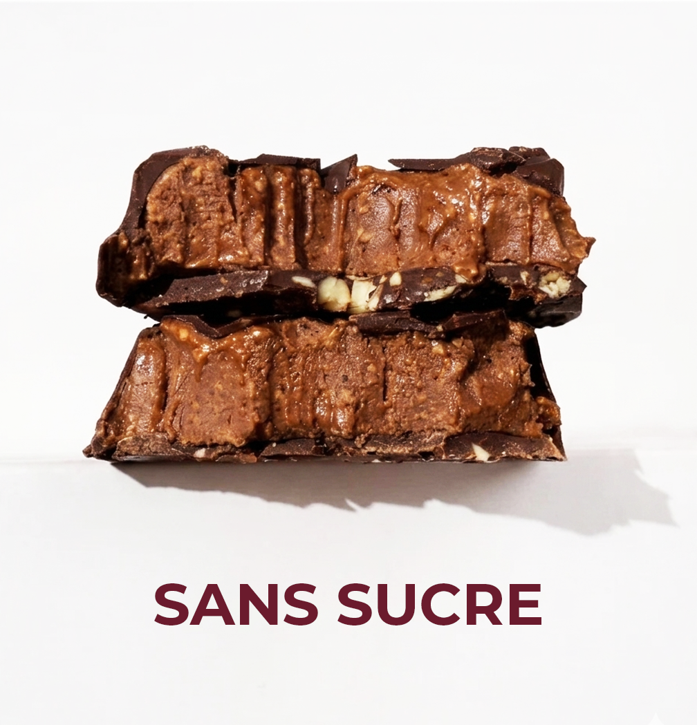 Tablette sans sucre noisette